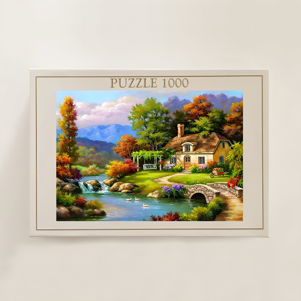 Puzzle, Wallxpert, PZL_07_1000, Multicolor - view 3