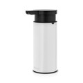 Dispenser sapun lichid, Brabantia, White, 9.5x6.5x16.5 cm, aluminiu, alb