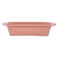 Tava de copt chec/cozonac Easy Bake, Homla, 30x14 cm, silicon, roz