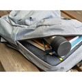 Sticla termos, Brabantia, Make&Take, 10x7.1x22.6 cm, 500ml, otel, gri inchis