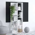 Biblioteca, Emerald, Viva, 60 x 150 x 18 cm, pal melaminat, alb