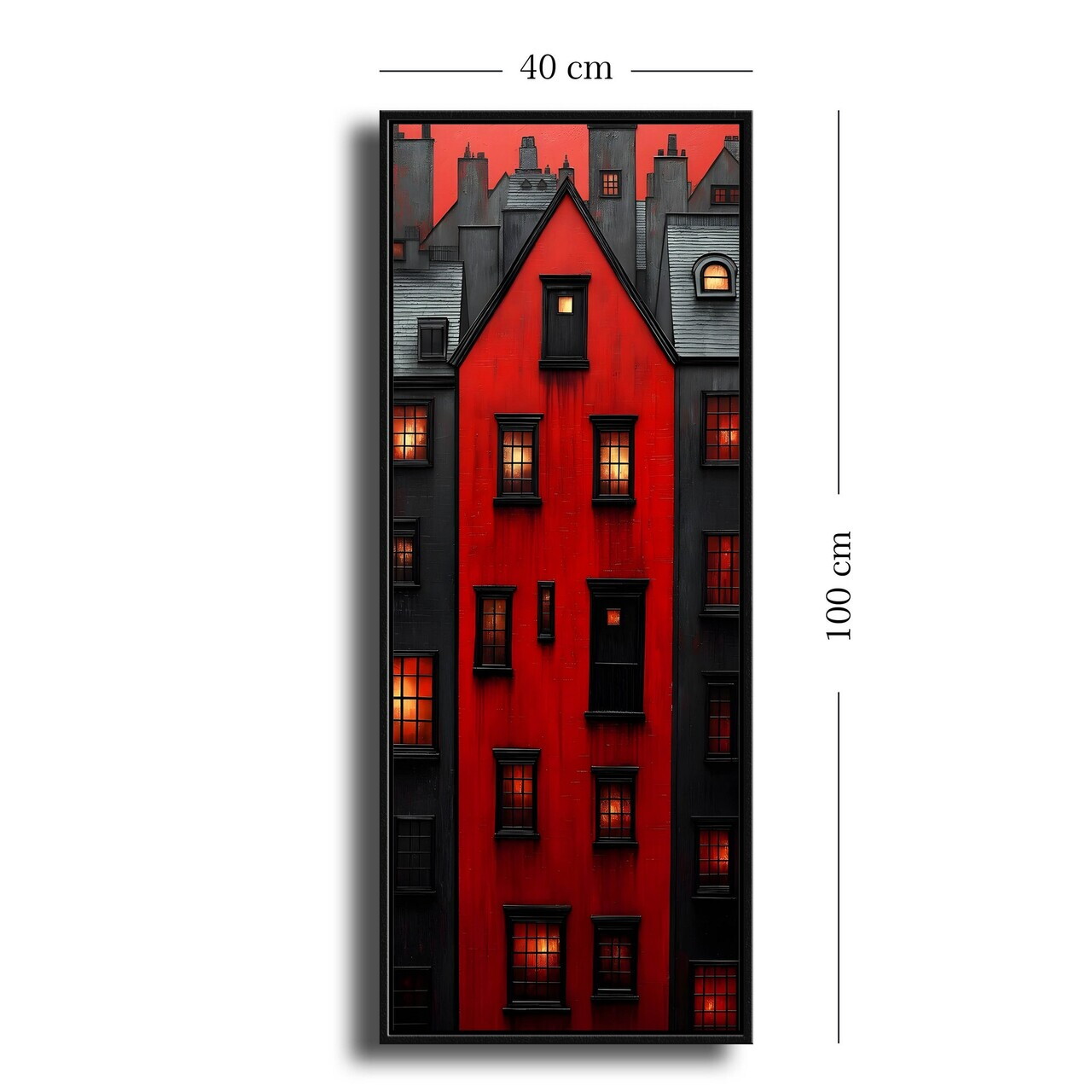 Tablou decorativ, 40100Lcsyh-004, Cadru: PVC (Grosime: 5 cm), Multicolor — imaginea 5
