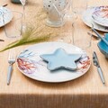 Platou, Tognana, Starfish Dory, 15 x 15 x 1.5 cm, ceramica, albastru