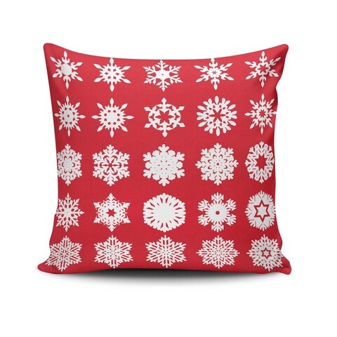 Perna decorativa NOELKRLNT-20, Christmas, 43×43 cm, policoton, multicolor Christmas