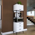 Dulap multifunctional, Rani, JE135, Alb