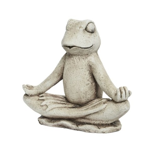 Decoratiune frog, decoris, 20.5x45x42 cm, magneziu