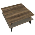 Masuta de cafea, Tera Home, Logan, 72x38.2x72 cm, PAL, Maro
