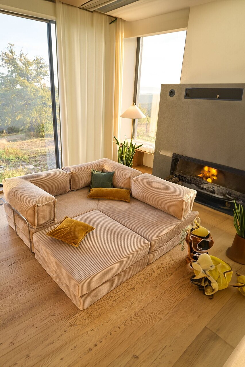 Coltar, Atelier del Sofa, 118FVL1404, Tesatura plus reiata, Bej - view 9