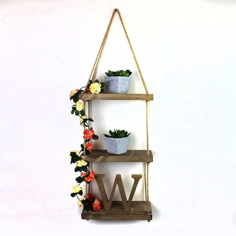 Raft pentru perete aa147, evila originals, 30x14x110 cm, aluna