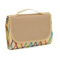 Patura pentru picnic Cream Stripes, Heinner, 145x150 cm, poliester, multicolor