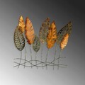 Decoratiune de perete, Kosmer 2, Metal, Dimensiune: 75 x 80 cm, Multicolor