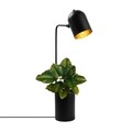 Lampa de masa, Pot - 11491, Fulgor, 12 x 27 x 67 cm, 1 x E14, 40W, negru