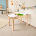 Masa pentru copii, Rosewood, BLTYZ-AKTV0150, 83x54x49 cm, Stejar