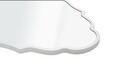 Oglinda decorativa, Lumisfera, Axis 45 x 70, 45x70 cm, Cadru MDF, Alb