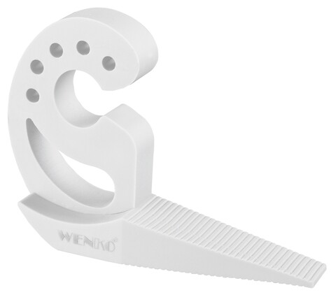 Opritor usa, wenko, multi-stop, 2 x 7.7 x 11 cm, termoplastic, alb