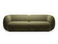 Canapea modulara 4 locuri, Kate, Micadoni, 243x99x76 cm, catifea, verde