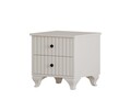 Noptiera, Rabi, Rb-185-08, 45x45x40 cm, PAL, Alb mat
