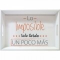 Tava Un poco mas, Jocca, 6 x 29 x 43 cm, lemn, multicolor