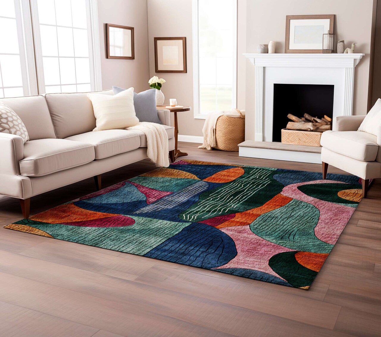 Covor (160 x 230), BSR-9, 160x230 cm, Multicolor - view 3
