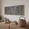 Tablou decorativ, Artsntmdl8-3370, Vopsire: MDF (Grosime: 2,7 mm), Multicolor