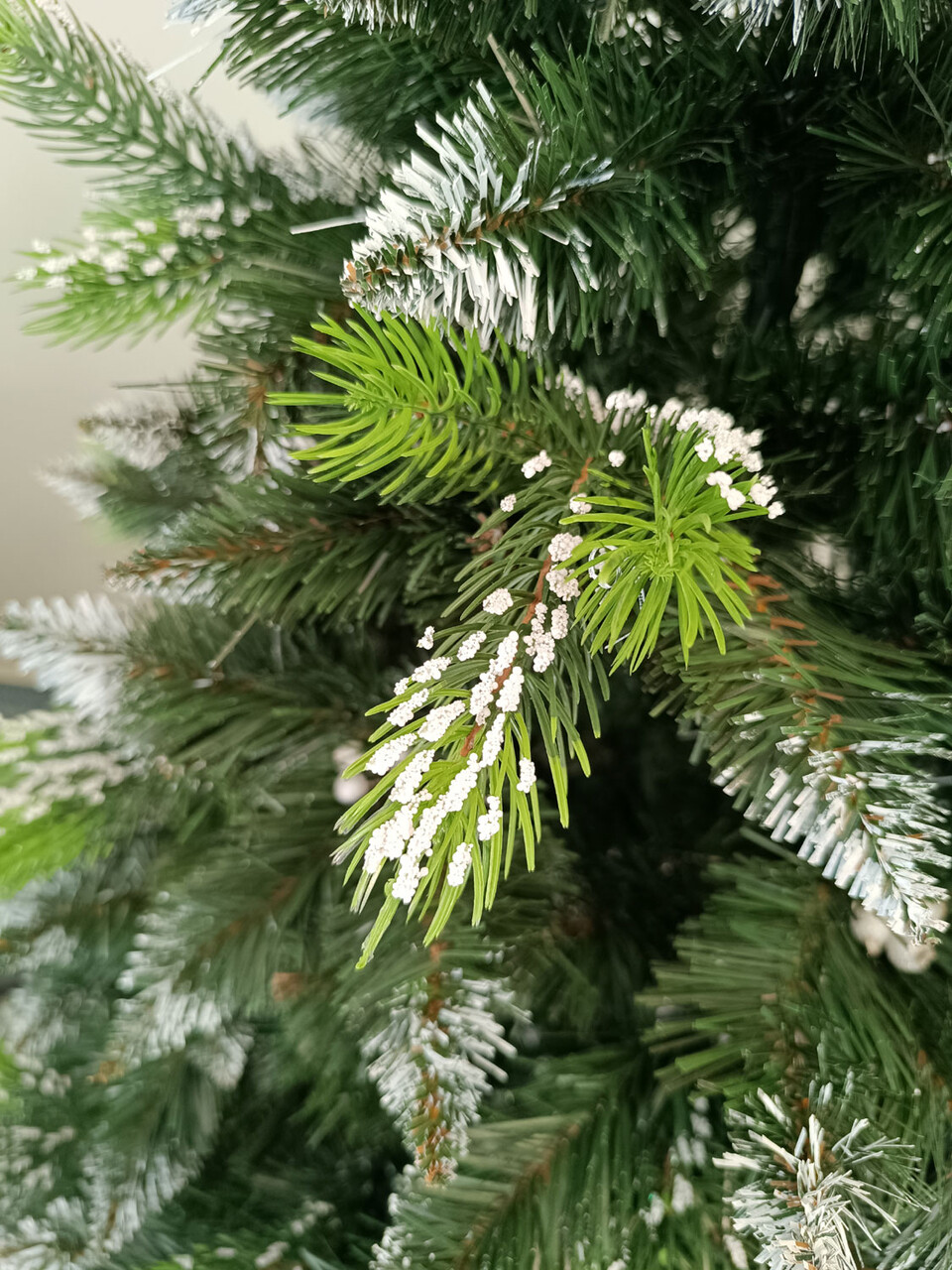 Brad artificial Christmas Deluxe by Sersimo, Diamant, 2D+3D, 180cm — imaginea 4