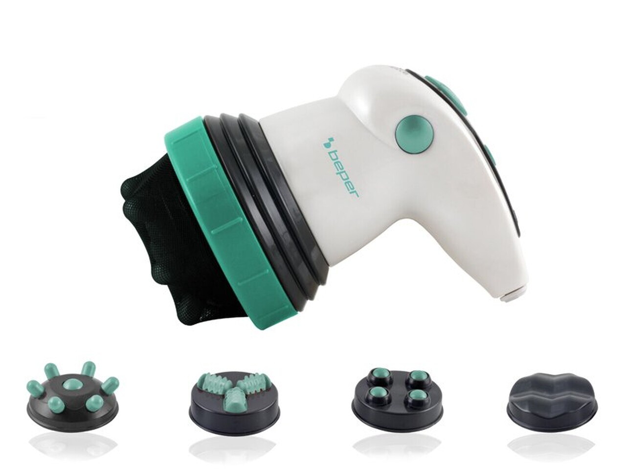 Aparat masaj anticelulitic 40.500, Beper, 25 W, 4 accesorii