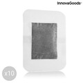 Set 10 plasturi detoxifianti pentru picioare, Lavender InnovaGoods, 10x13 cm