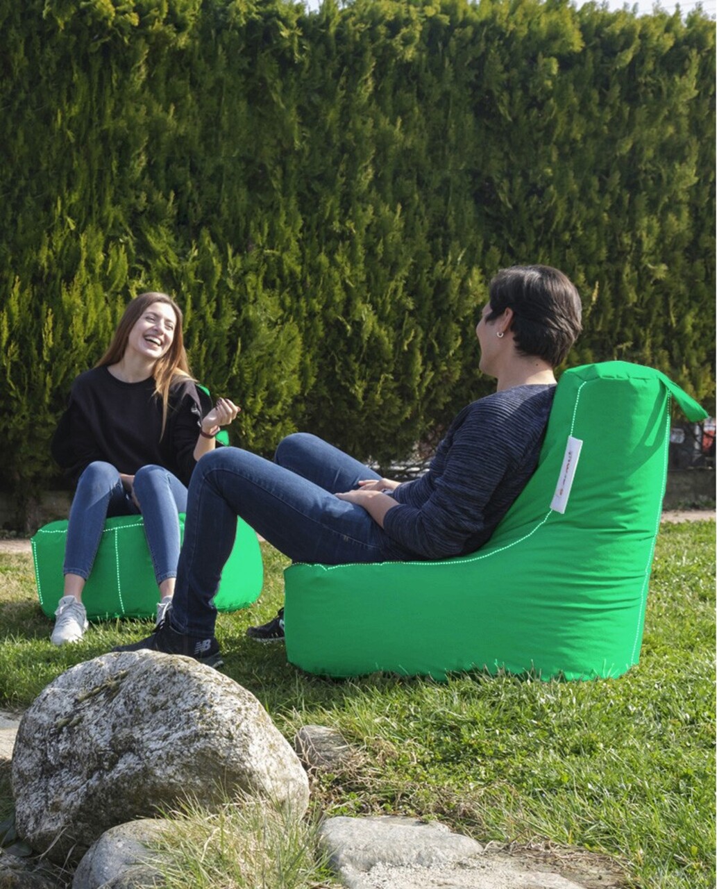 Fotoliu de gradina Bean Bag, Atelier del Sofa, 248FRN1602, Verde Fistic - view 2
