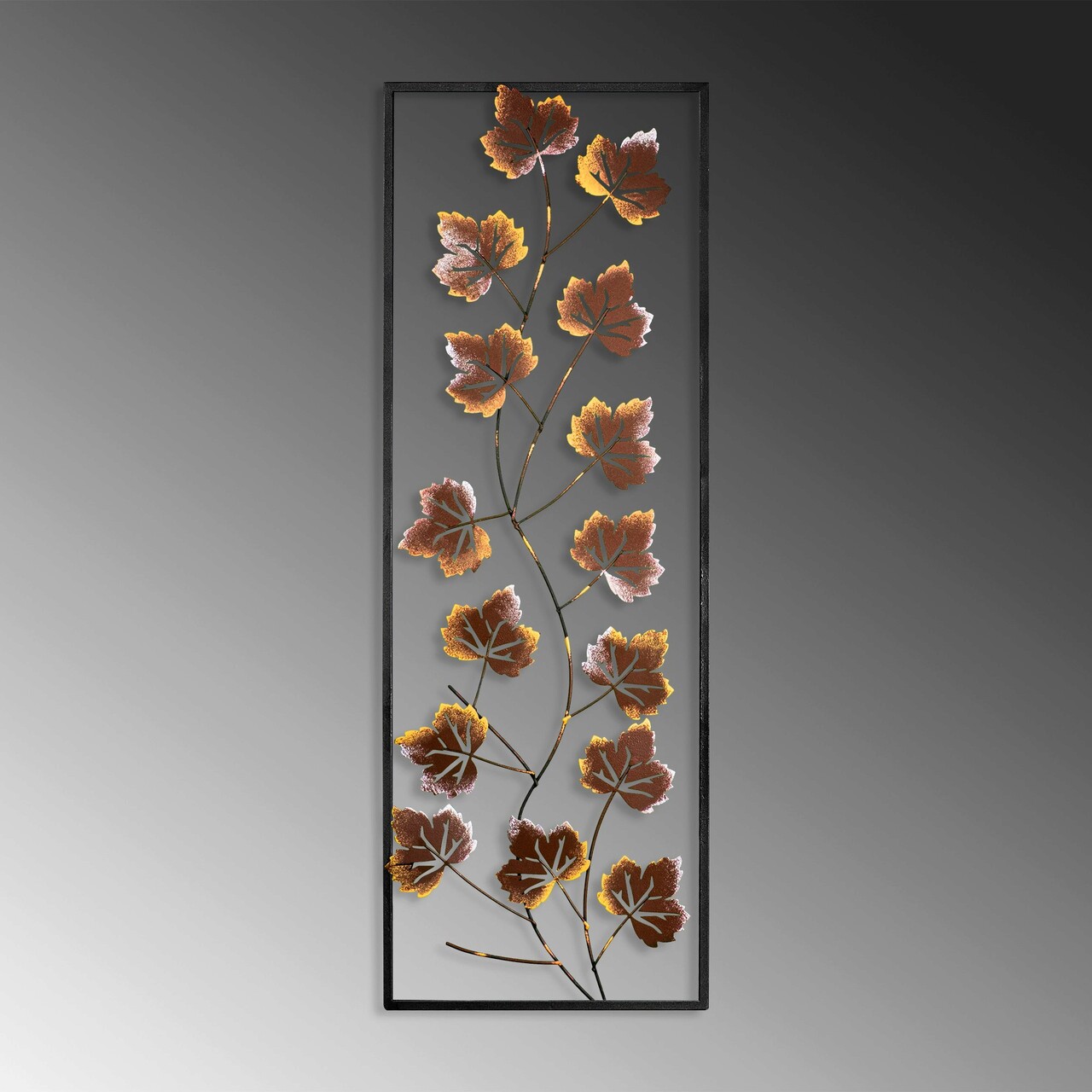Decoratiune de perete, Platane 3, Dimensiune: 32 x 90 cm, Multicolor - imagine 5