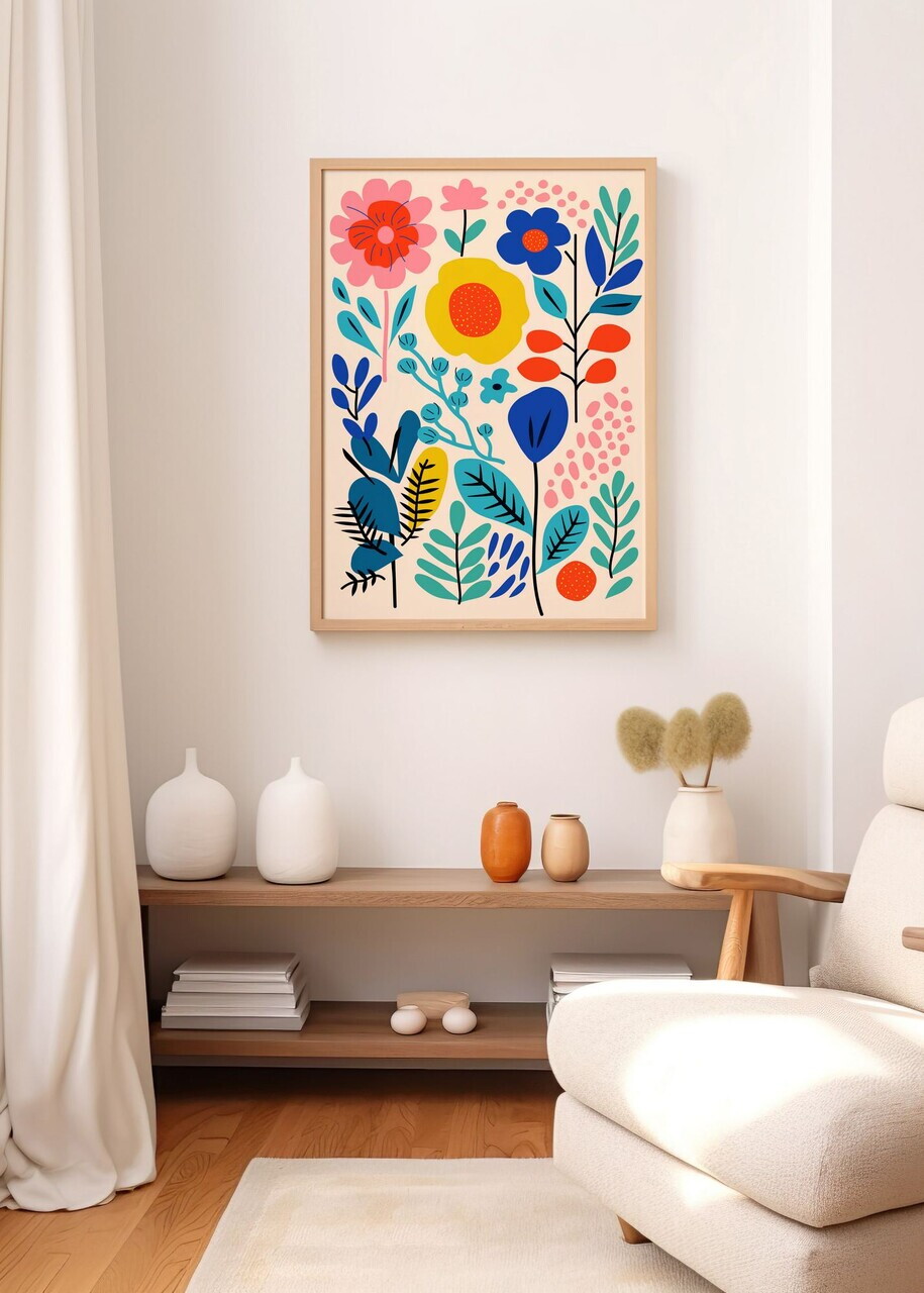 Tablou decorativ, Artnewclahsp39-5070, Lemn masiv, MDF, Multicolor