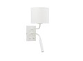 Aplica de perete ELTAP, LA-VES-SC2-W, Vespillo, 26x18x38 cm, 1xE27, 1xG9, 15W/8W, otel/PVC, alb