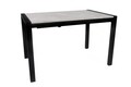 Masa extensibila, Nmobb, Silva, 120x75x74 cm, PAL, Nurca / negru
