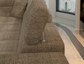 Coltar extensibil dreapta 4 locuri ELTAP, ERI-02, Eridano, 275x202x88 cm, lemn/poliester, bej inchis