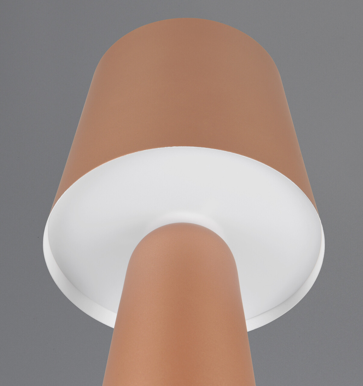 Lampa de masa Nubian, TRIO, 16x40 cm, 10W, 1x E27, metal, maro