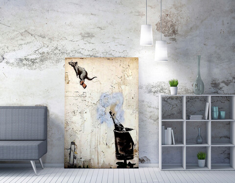 Tablou decorativ, wy117 (50 x 70), 50% bumbac / 50% poliester, canvas imprimat, multicolor