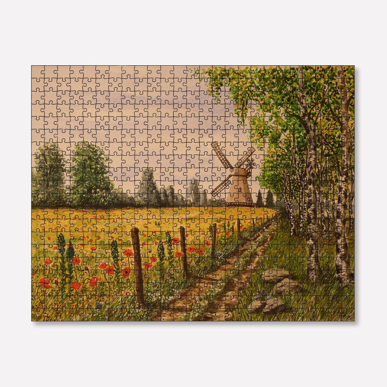 Puzzle, Wallxpert, PZL_0180_1000, Multicolor - view 2