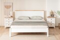 Pat dublu, Alfa Design, Blınk Modern Country, Stejar alb