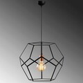 Lustra, Alby, 527ABY1681, Metal, Negru/Bronz