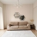 Set 2 oglinzi 2A404, Neostill, 61 x 70 cm, argintiu