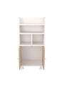 Dulap multifunctional, Estella, Lia, Pin Atlantic / Alb