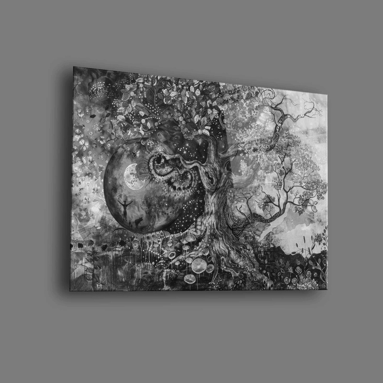 Tablou decorativ, Camtbl-057, 70 x 100 cm, Multicolor - view 4