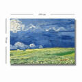 Tablou decorativ, 70100VANGOGH011, Canvas, Lemn, Multicolor
