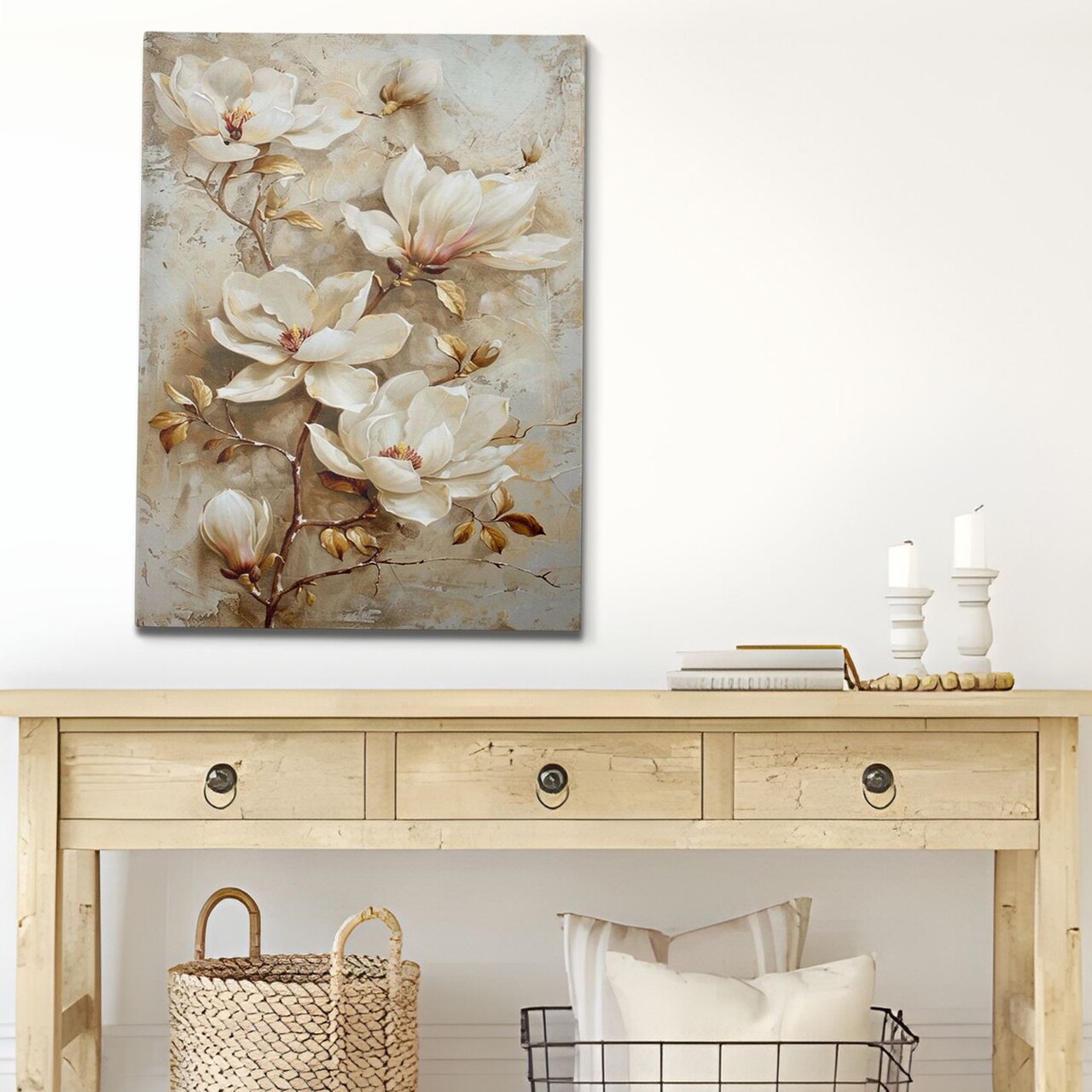 Tablou decorativ KNV10090 Cadru: 100% LEMN (grosime: 3 cm) Multicolor