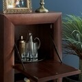 Bar, Luvru, L.57 l.40 H.129, mdf/pal/furnir de fag, maro