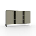 Comoda ADRK, Tili 3D 6P, 157.7x40.8x95 cm, PAL laminat, verde eucalipt