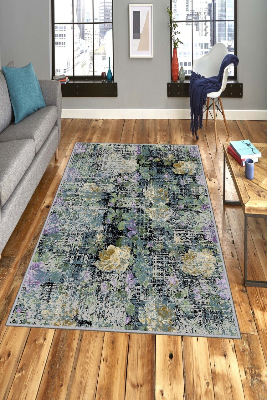 Covor Exfab290 80x300 cm Poliester Multicolor