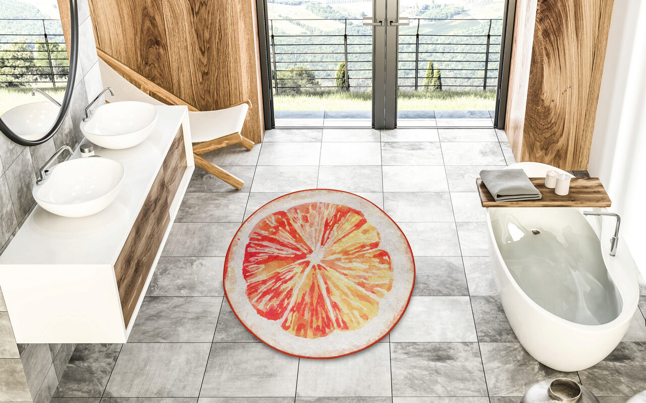Covoras de baie L'essentiel Maison Greyfurt Djt (80 cm) Multicolor
