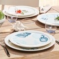 Set 4 pahare, Villeroy & Boch, Colourful Life Winter Sky, 420 ml, sticla cristal, albastru