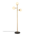 Lampadar, Fulgor, 942FLG1502, Metal, Auriu