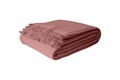 Cuvertura matlasata dubla, Waffle - Pink, ICF Bedroom, Bumbac